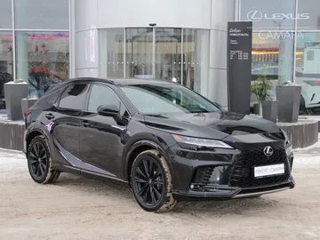 Купить Lexus RX, V Черный 500h 2.4hyb AT (371 л.с.) 4WD от 13990000 ₽. в Самаре
